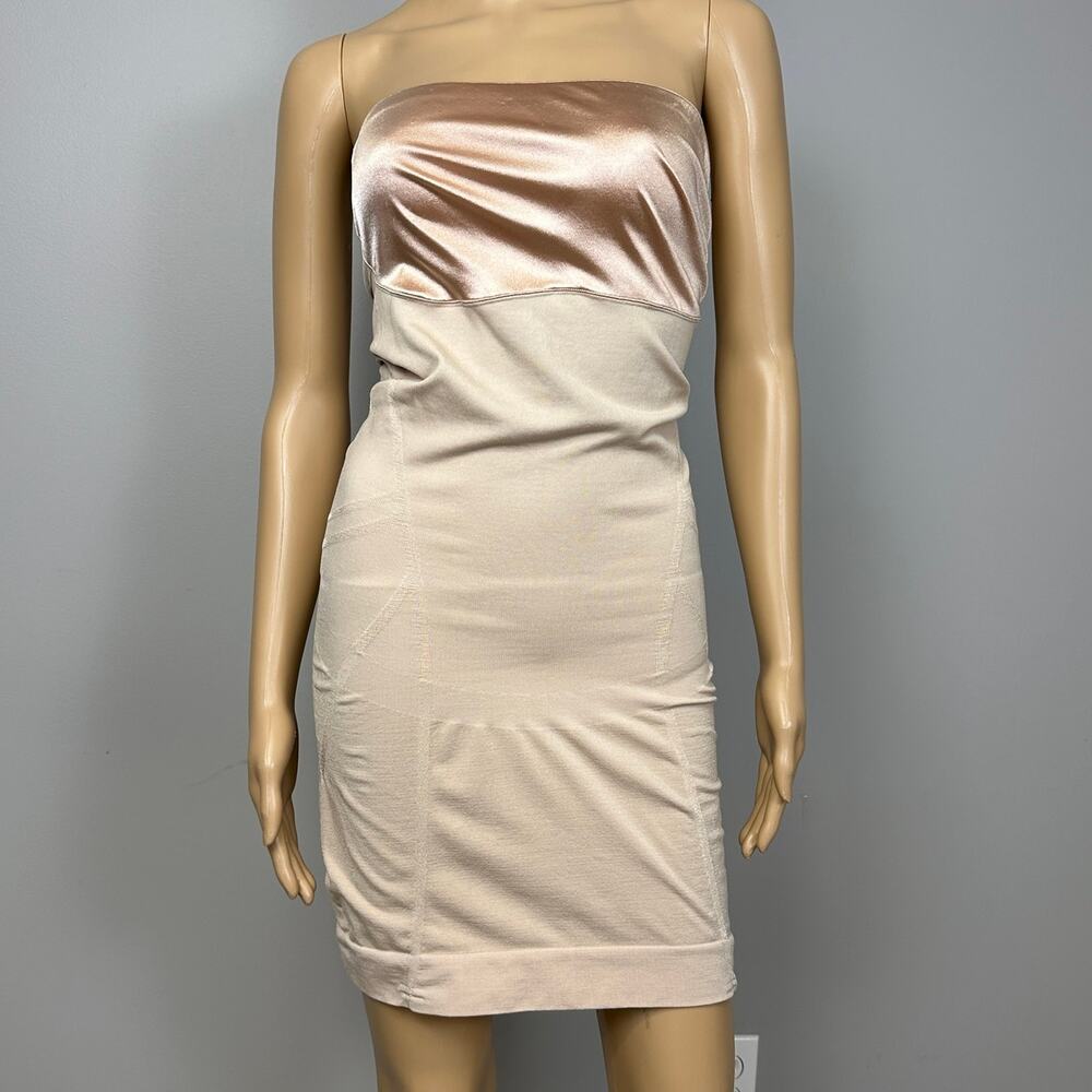 SPANX Nude Blush Strapless Shapewear Dress